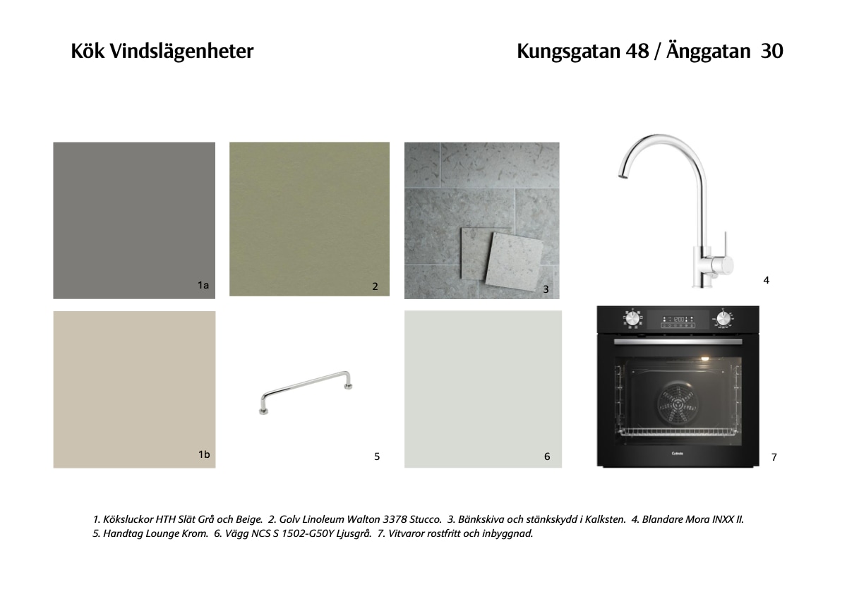 Kök Vindslägenheter 